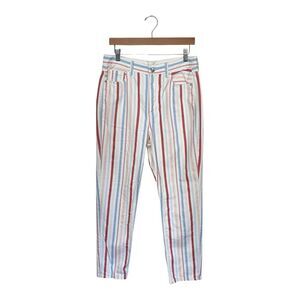 Striped Multicolor Women's Jeans